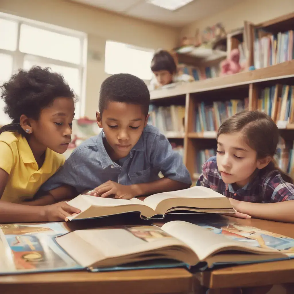 niños viendo como pueden leer más rápido y mejorar su comprension